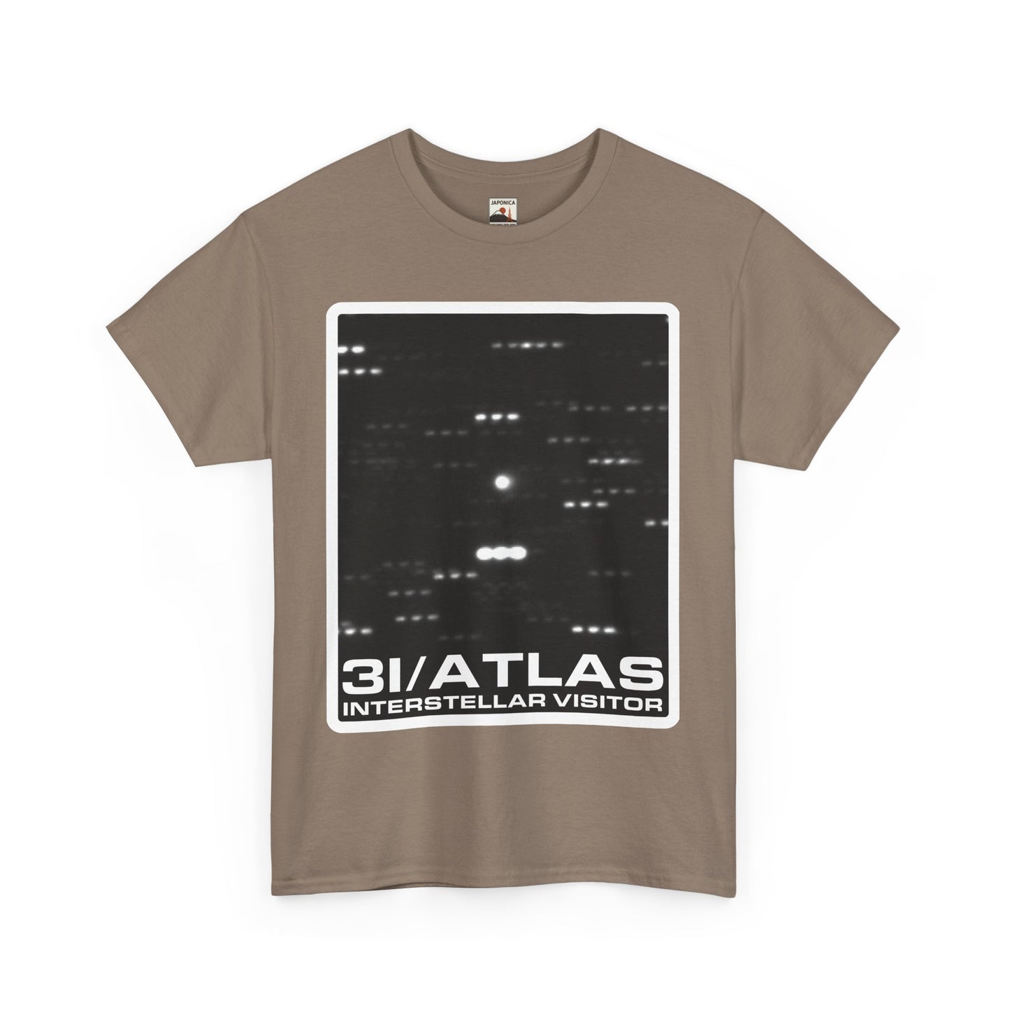 3I/ATLAS Interstellar Visitor Unisex Heavy Cotton Tee