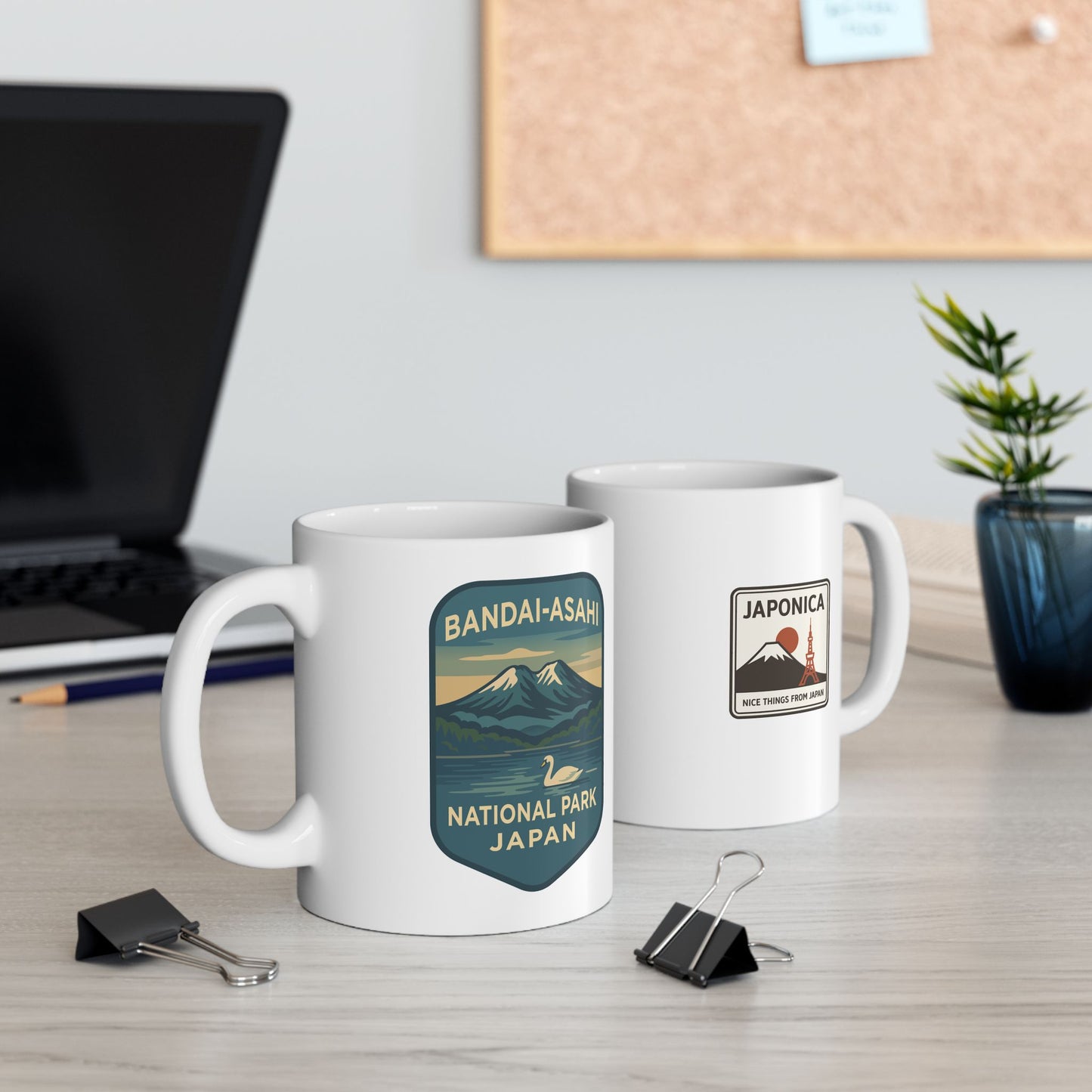 Bandai - Asahi National Park Logo Ceramic Mug