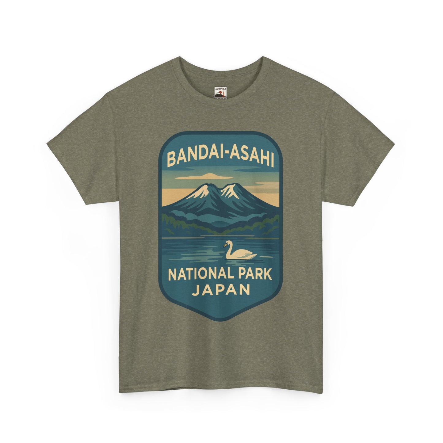 Bandai - Asahi National Park Logo Unisex Heavy Cotton Tee