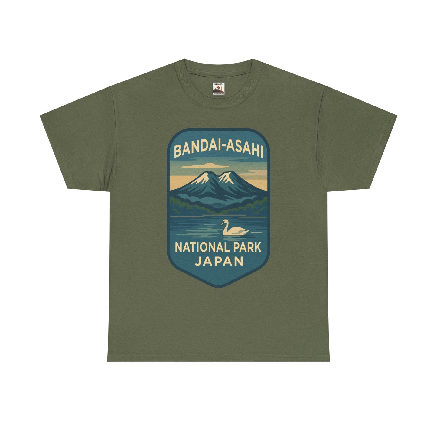 Bandai - Asahi National Park Logo Unisex Heavy Cotton Tee