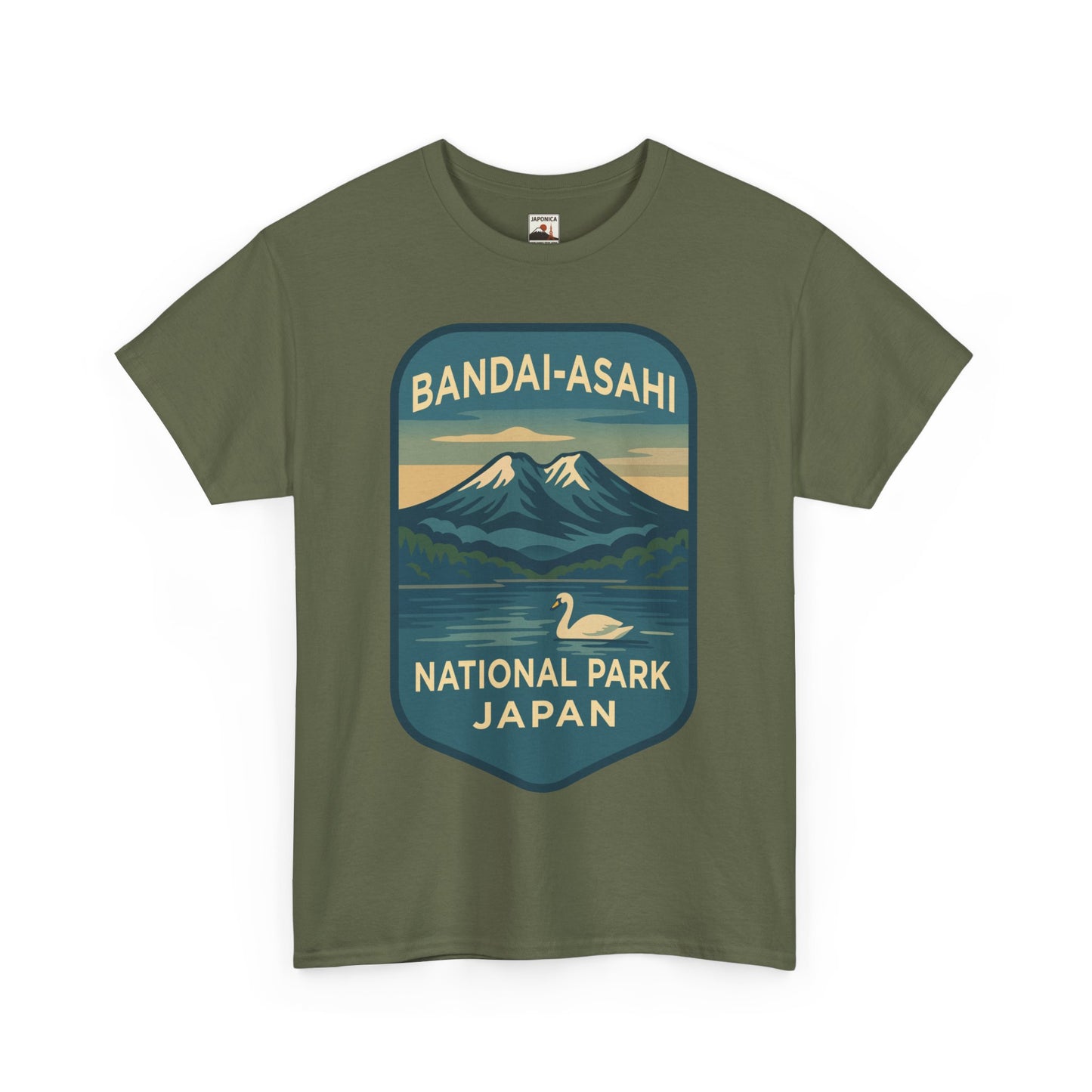 Bandai - Asahi National Park Logo Unisex Heavy Cotton Tee