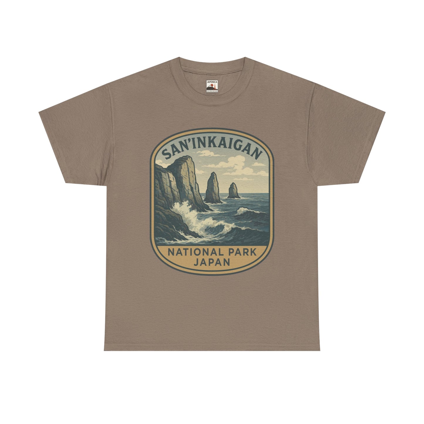 San’in Kaigan National Park Logo Unisex Heavy Cotton Tee