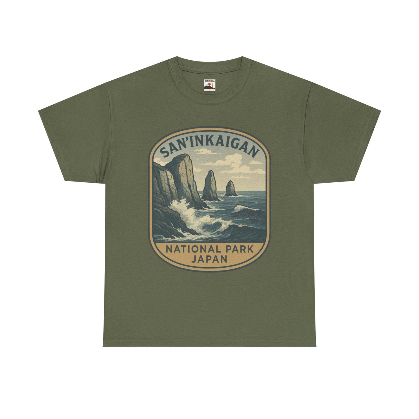 San’in Kaigan National Park Logo Unisex Heavy Cotton Tee