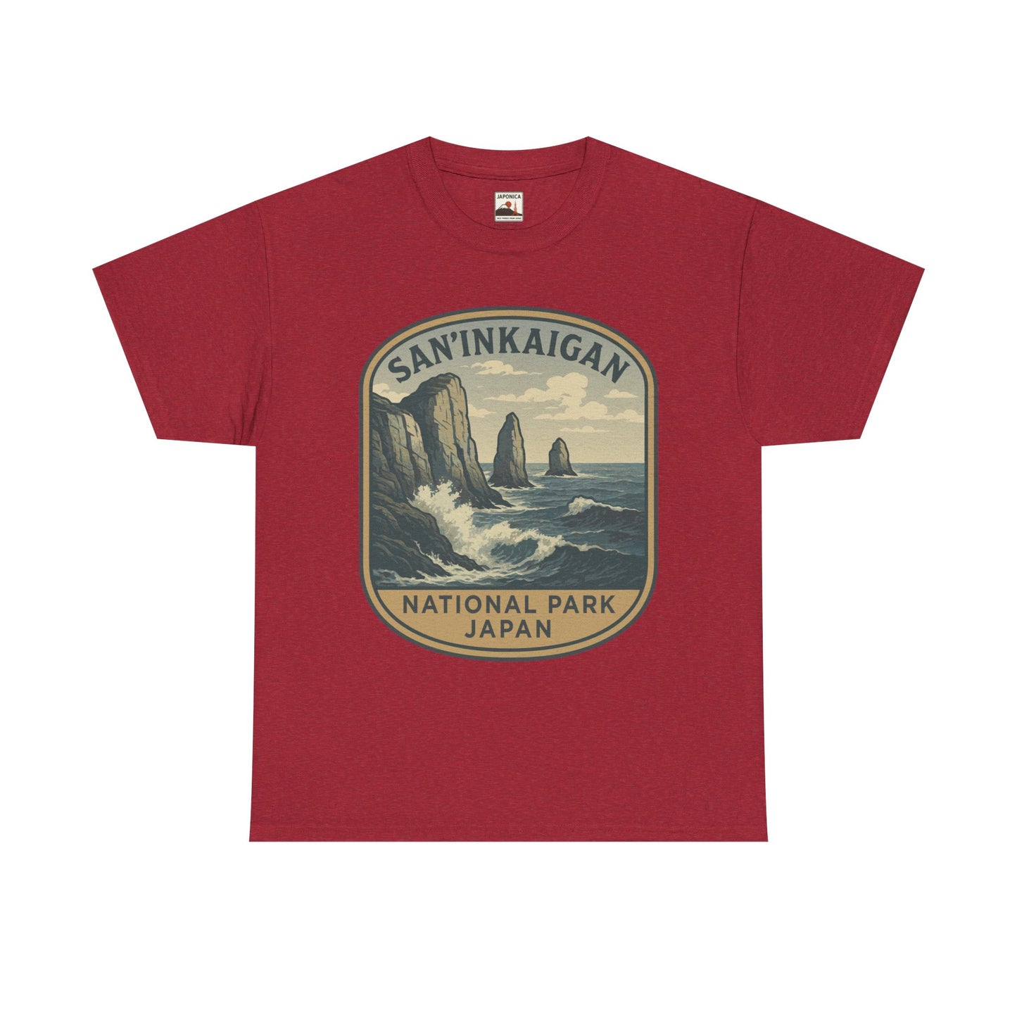 San’in Kaigan National Park Logo Unisex Heavy Cotton Tee