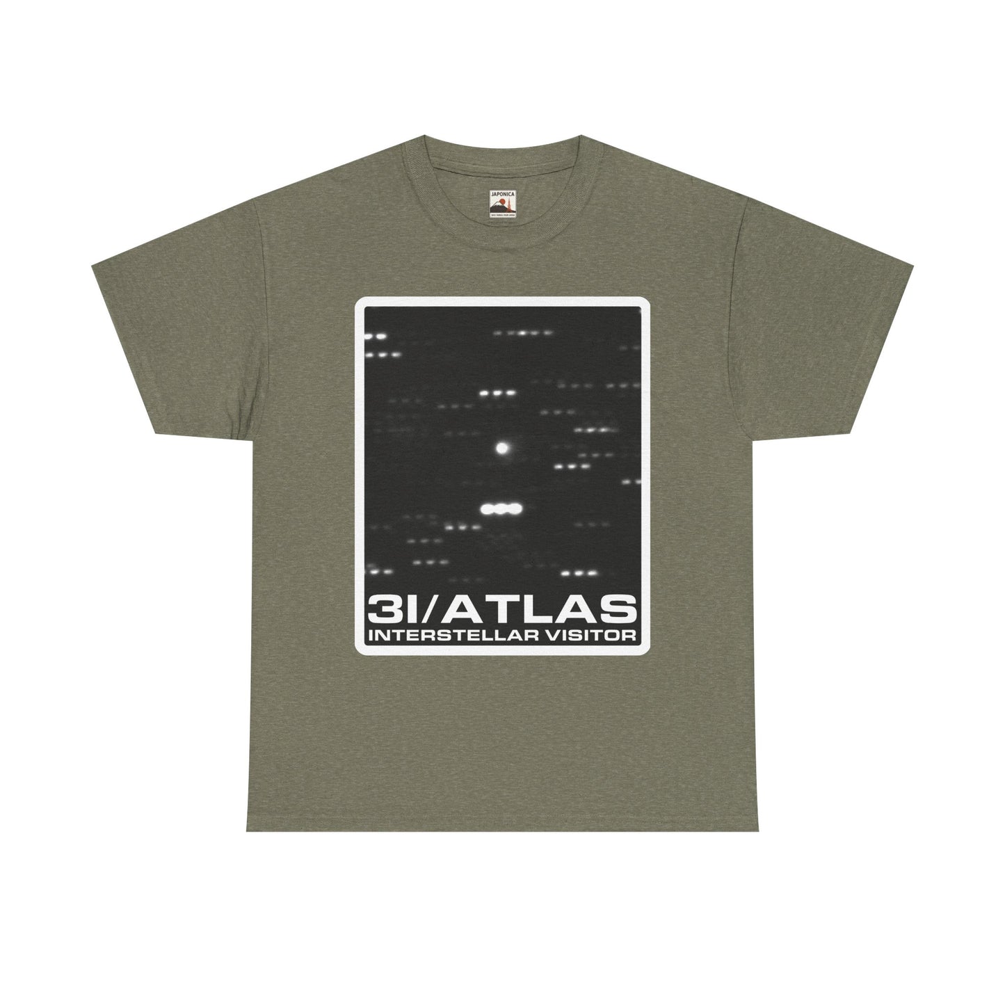 3I/ATLAS Interstellar Visitor Unisex Heavy Cotton Tee