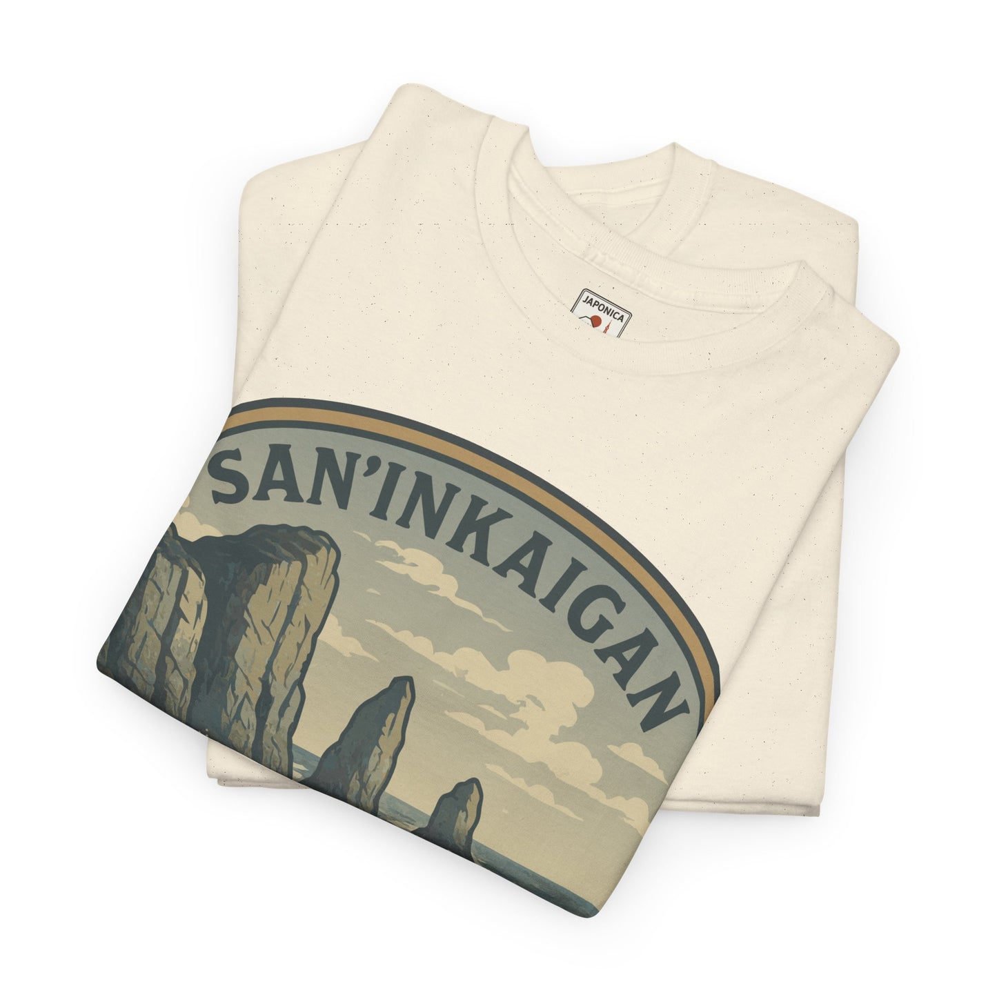 San’in Kaigan National Park Logo Unisex Heavy Cotton Tee