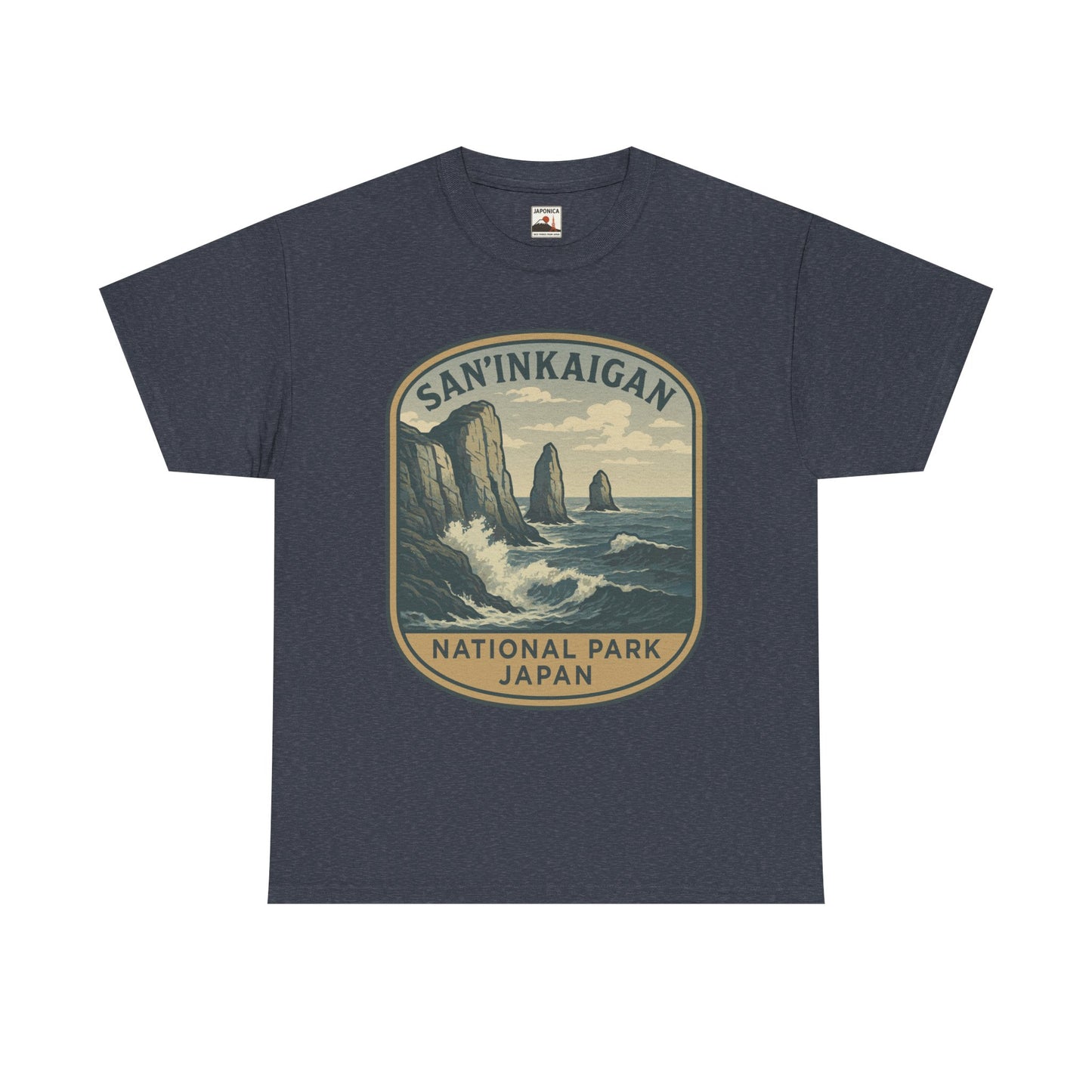 San’in Kaigan National Park Logo Unisex Heavy Cotton Tee