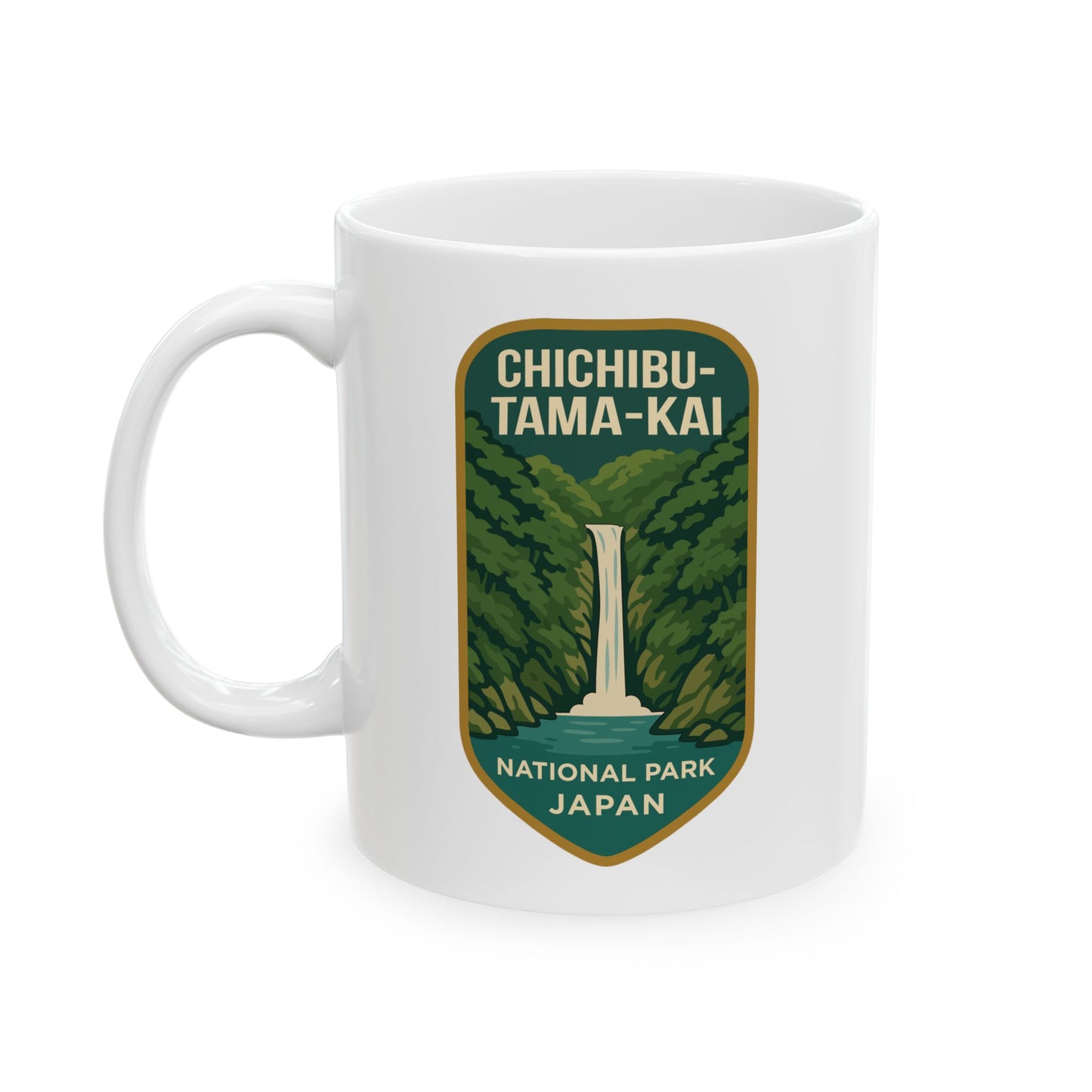 Chichibu - Tama - Kai National Park Logo Ceramic Mug