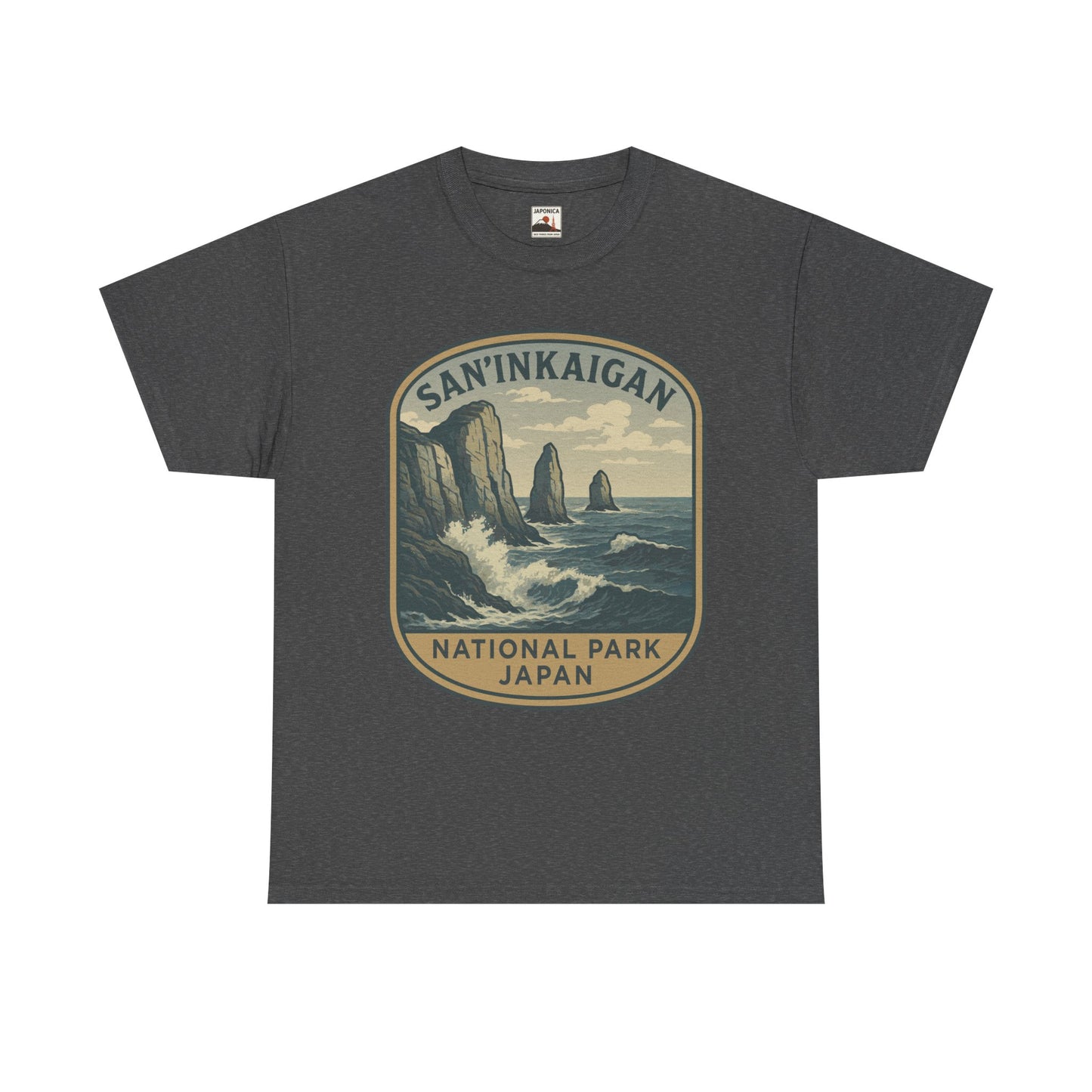 San’in Kaigan National Park Logo Unisex Heavy Cotton Tee