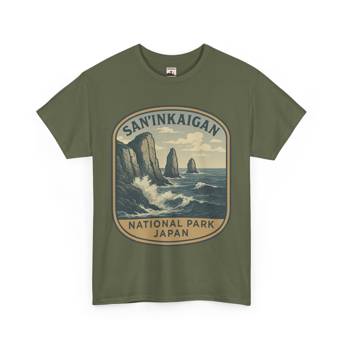San’in Kaigan National Park Logo Unisex Heavy Cotton Tee