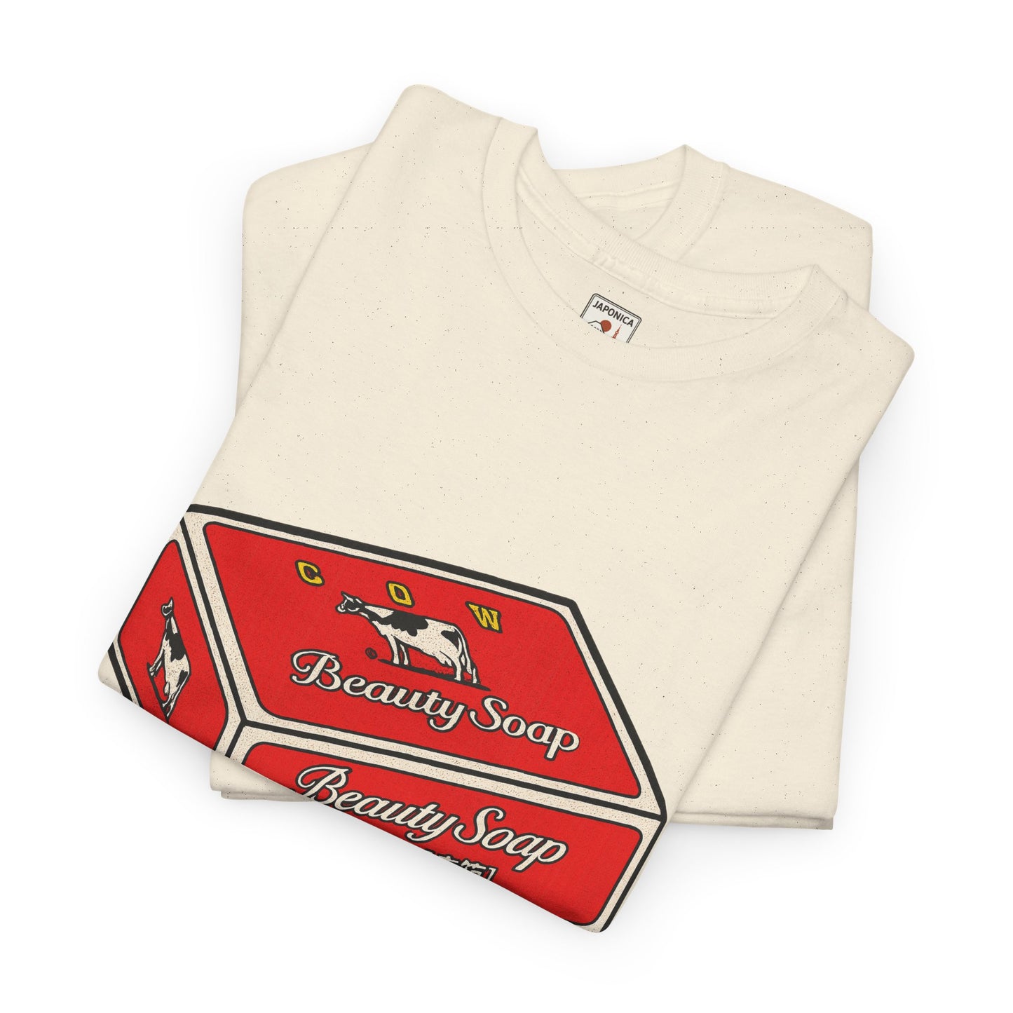 Cow Beauty Soap Unisex Heavy Cotton Tee