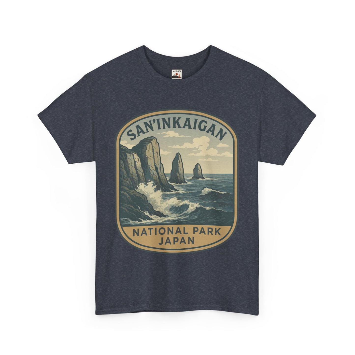 San’in Kaigan National Park Logo Unisex Heavy Cotton Tee