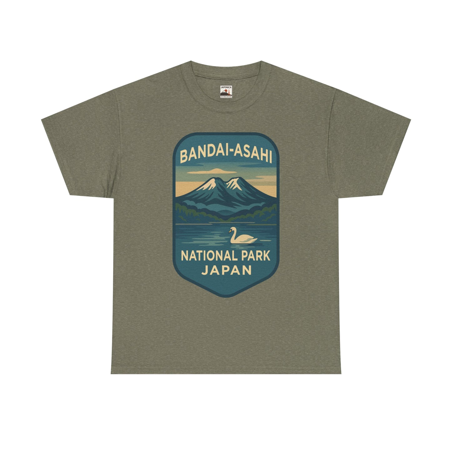Bandai - Asahi National Park Logo Unisex Heavy Cotton Tee