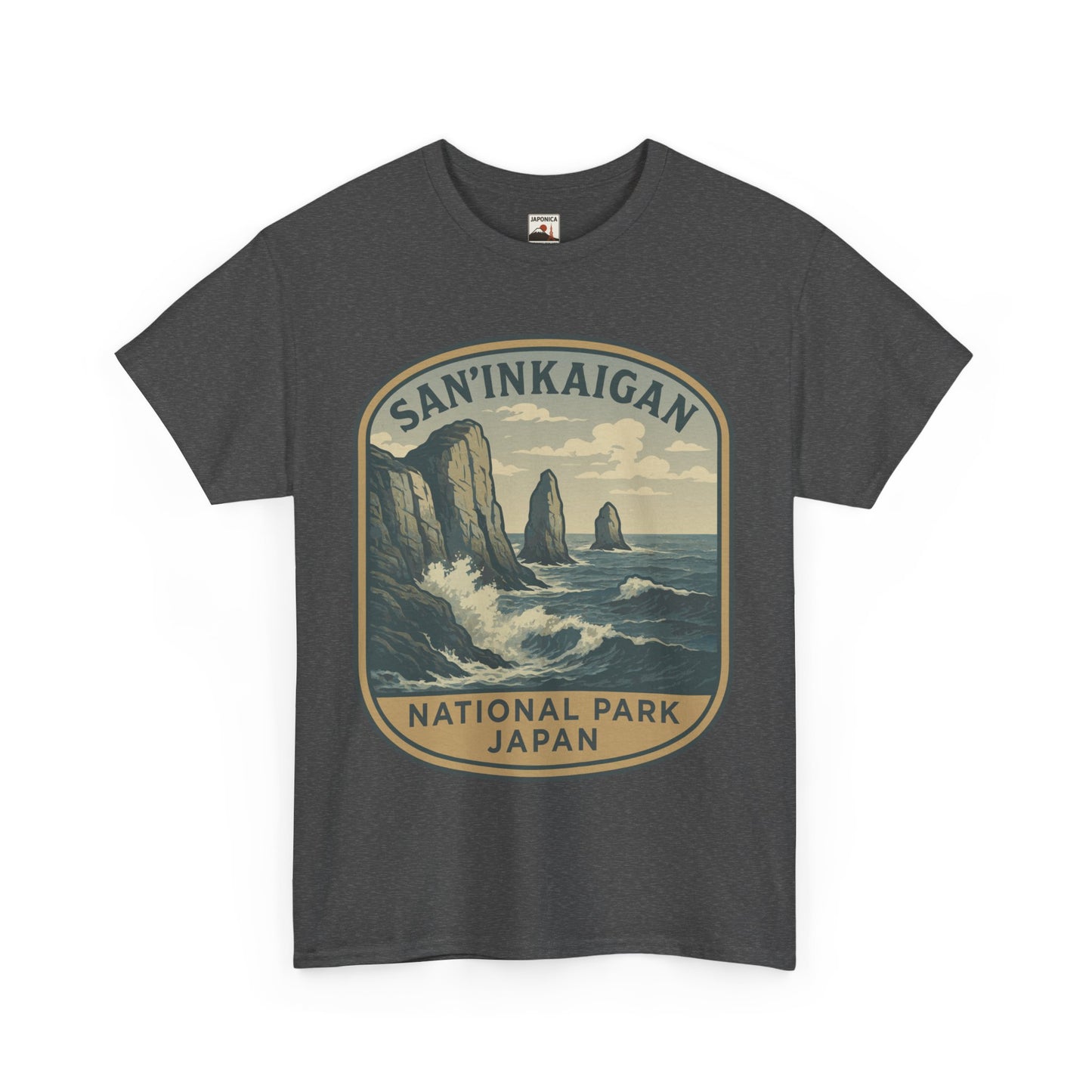 San’in Kaigan National Park Logo Unisex Heavy Cotton Tee