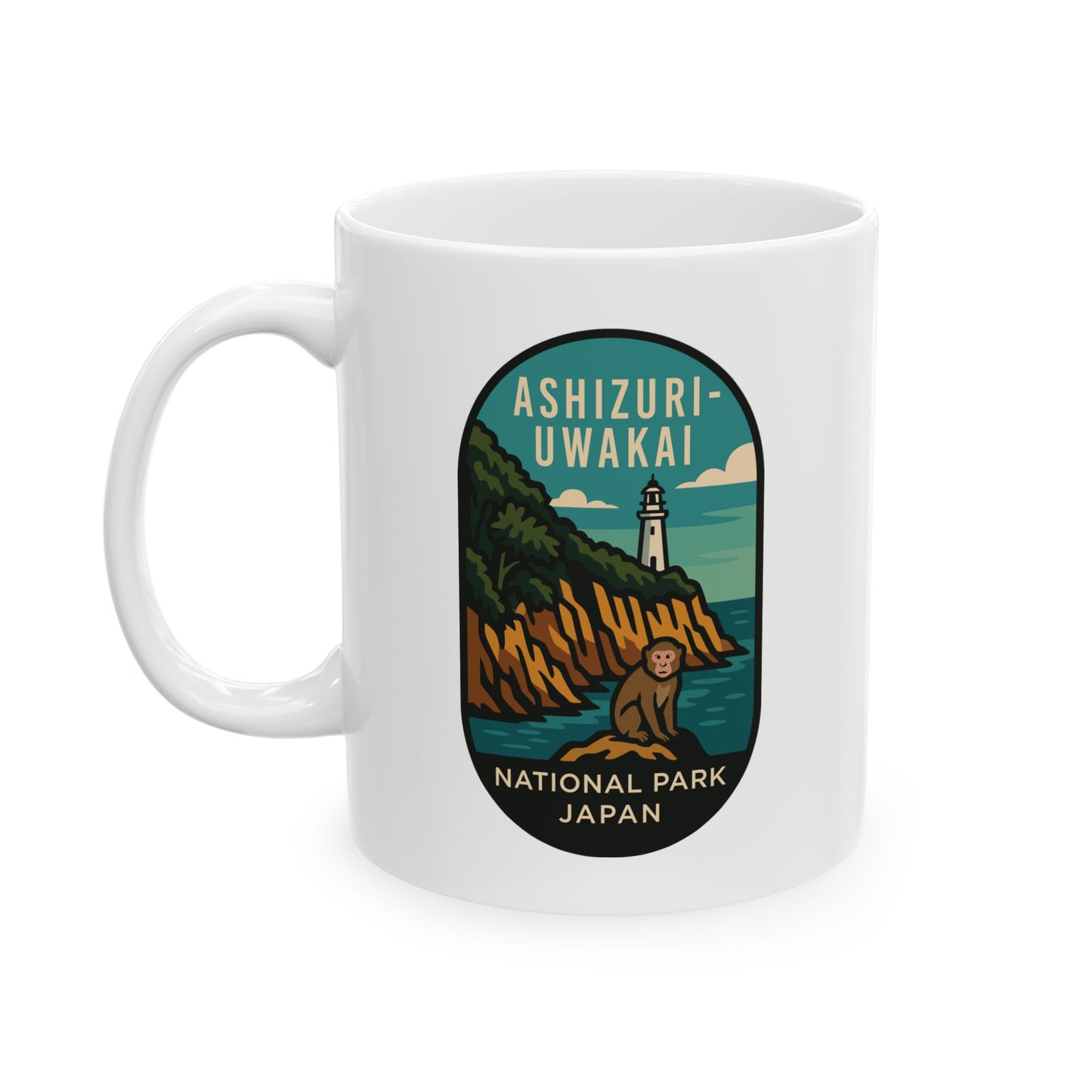 Ashizuri - Uwakai National Park Logo Ceramic Mug