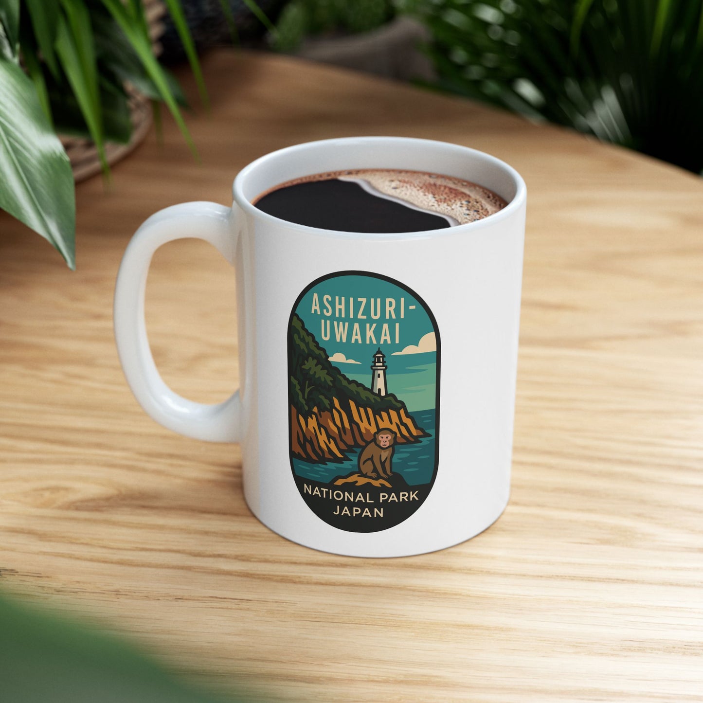 Ashizuri - Uwakai National Park Logo Ceramic Mug