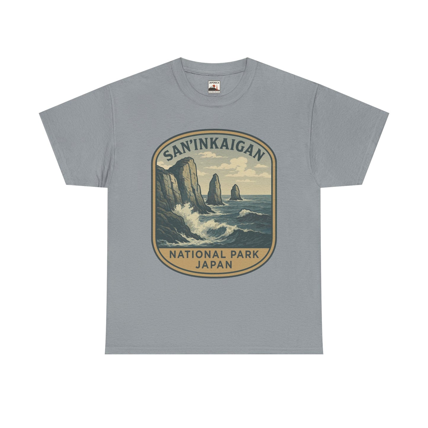San’in Kaigan National Park Logo Unisex Heavy Cotton Tee