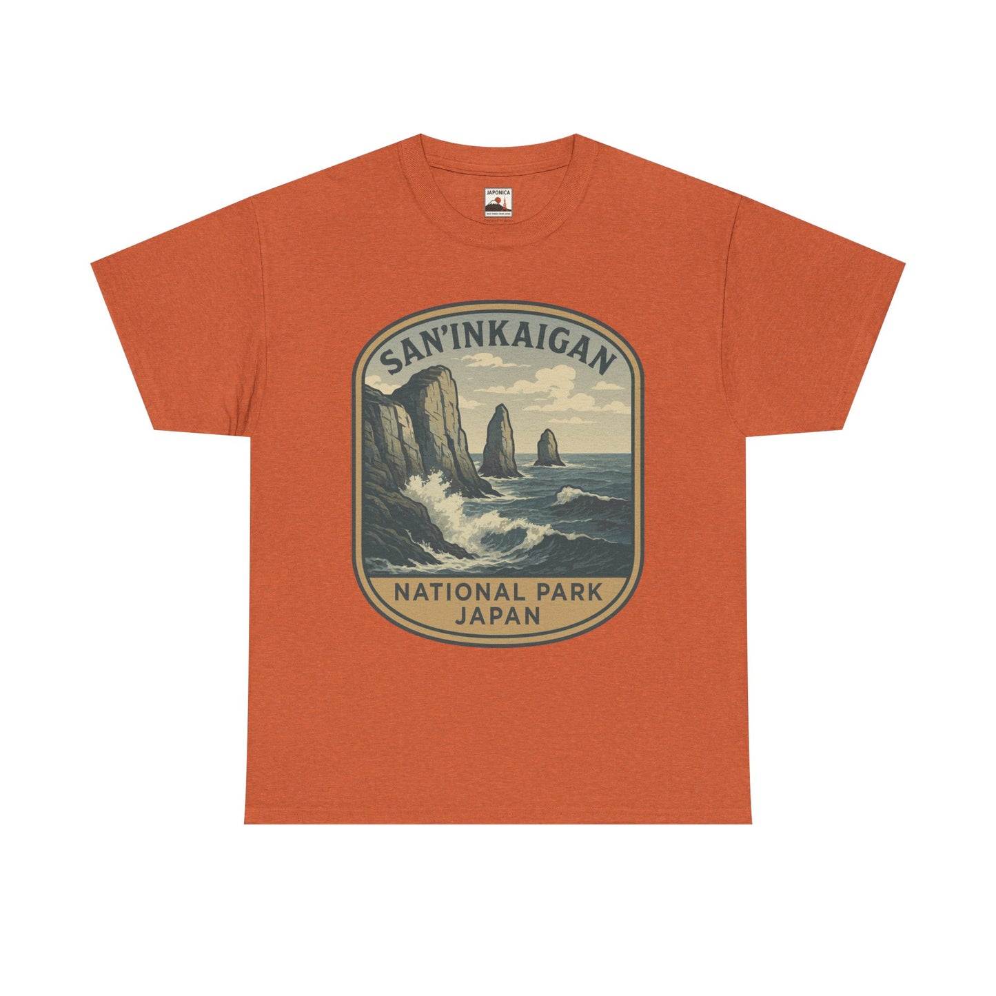 San’in Kaigan National Park Logo Unisex Heavy Cotton Tee