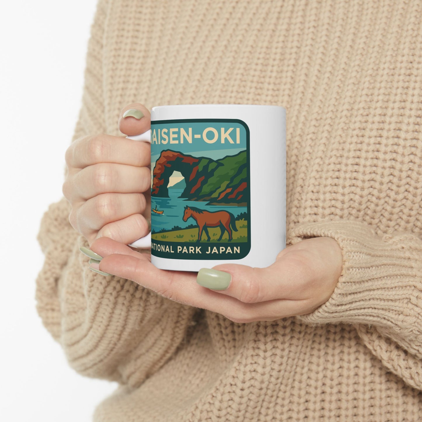 Daisen - Oki National Park Logo Ceramic Mug