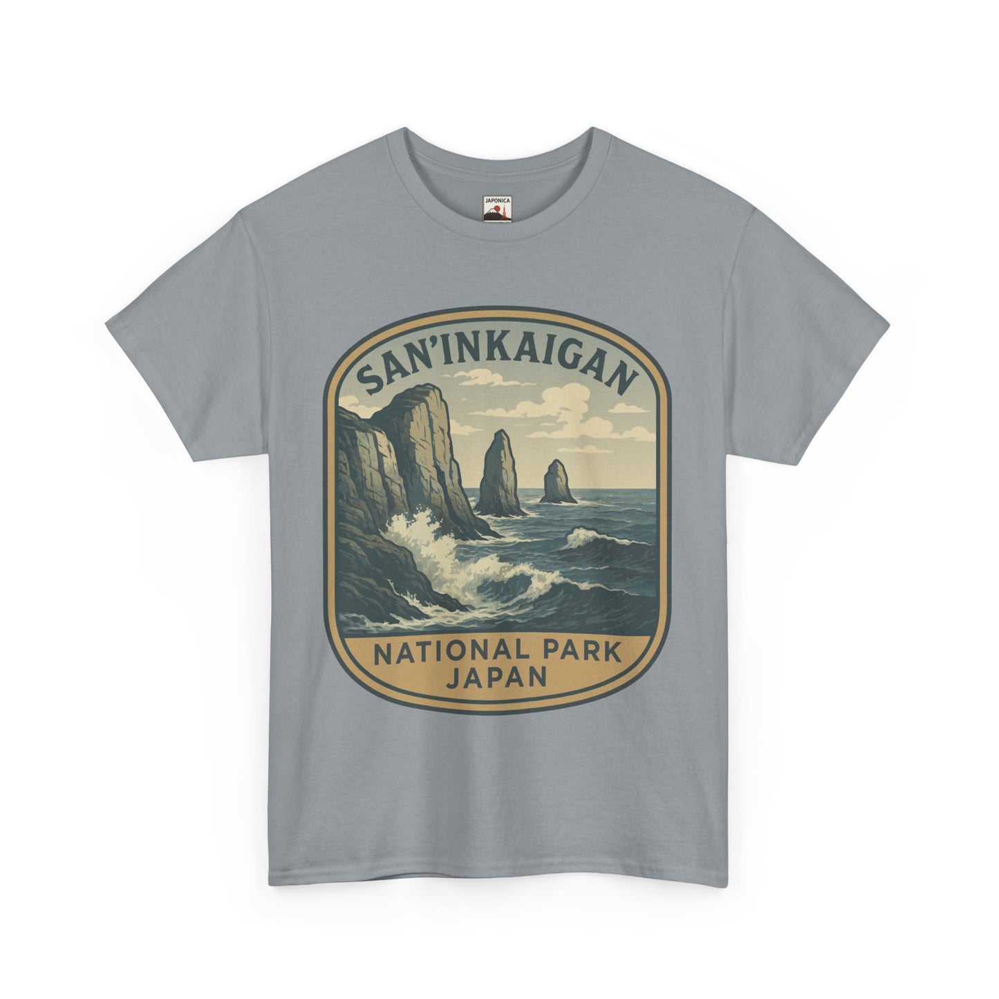 San’in Kaigan National Park Logo Unisex Heavy Cotton Tee