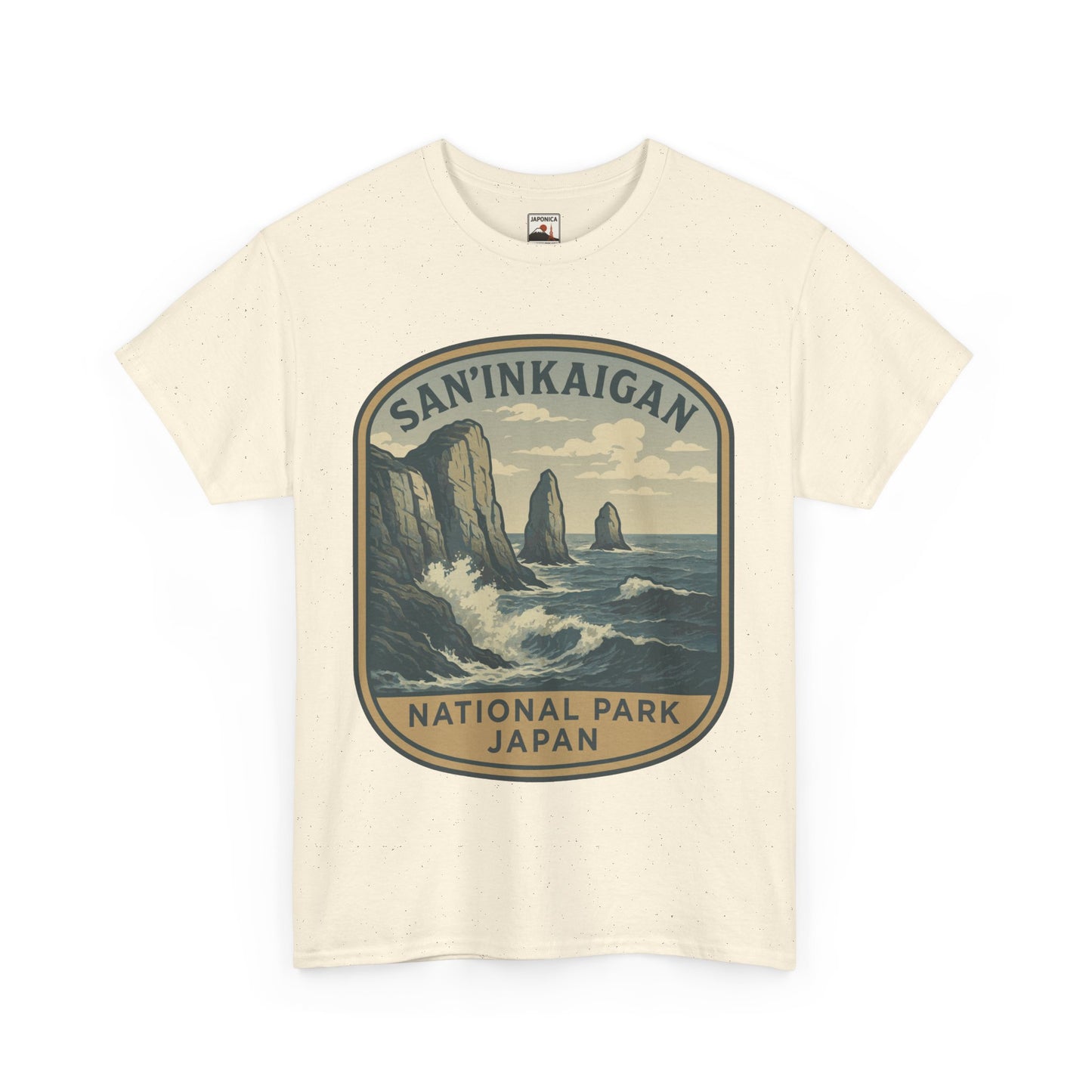 San’in Kaigan National Park Logo Unisex Heavy Cotton Tee