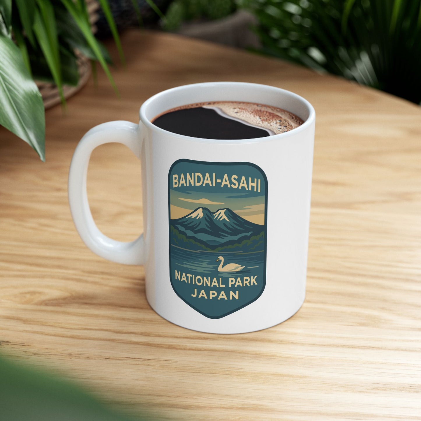 Bandai - Asahi National Park Logo Ceramic Mug