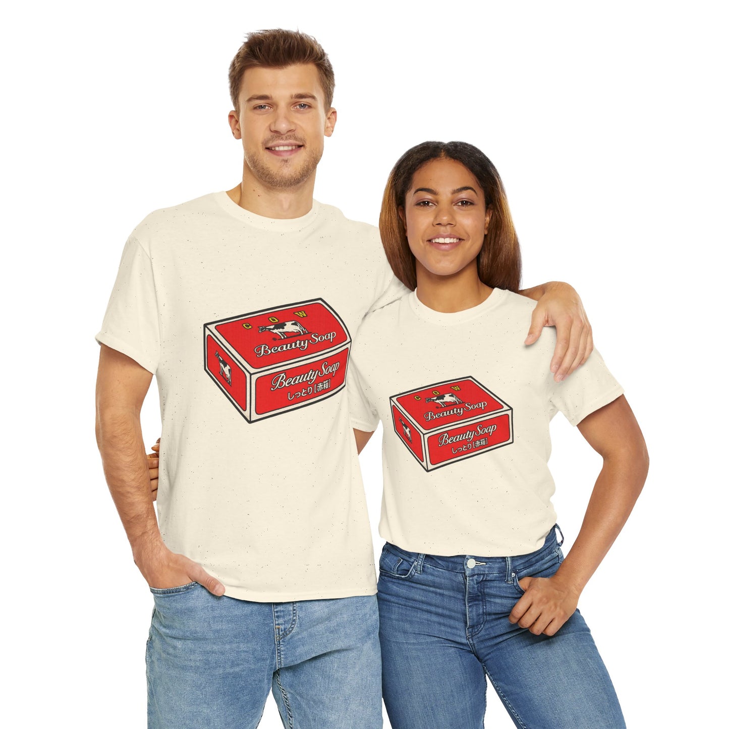 Cow Beauty Soap Unisex Heavy Cotton Tee