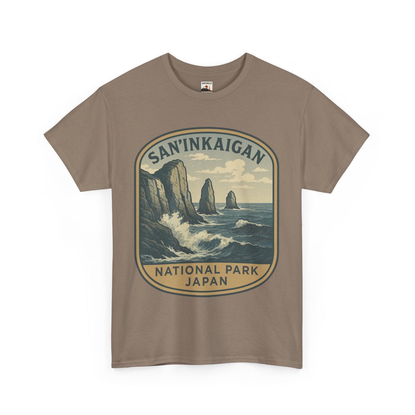 San’in Kaigan National Park Logo Unisex Heavy Cotton Tee