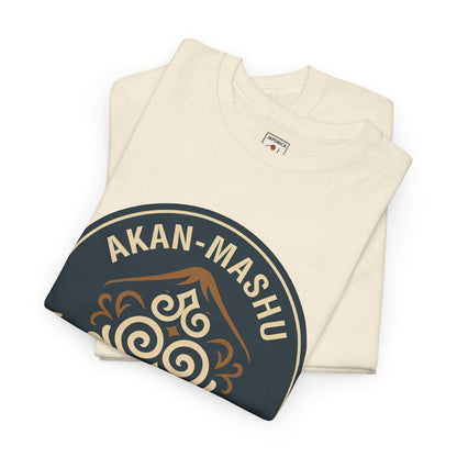 Akan Mashu National Park Logo Vintage Unisex Heavy Cotton Tee
