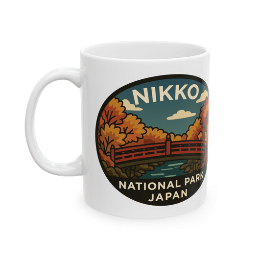 Nikko National Park Logo Ceramic Mug
