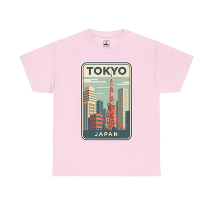 Tokyo Japan Unisex Heavy Cotton Tee