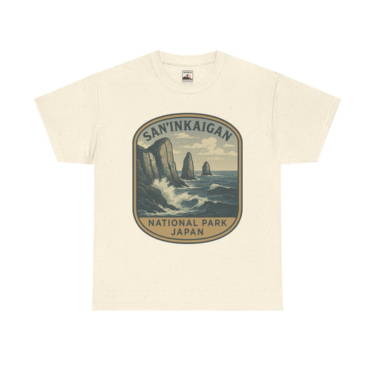 San’in Kaigan National Park Logo Unisex Heavy Cotton Tee