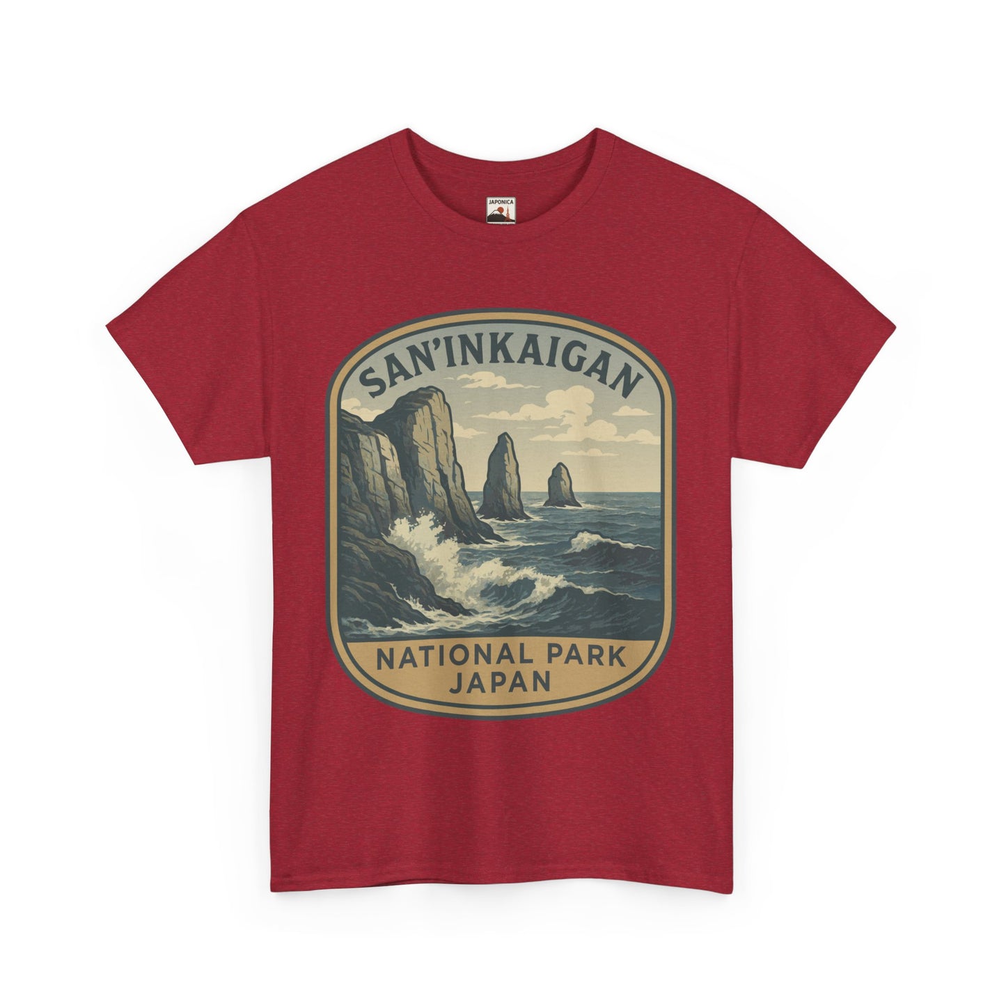 San’in Kaigan National Park Logo Unisex Heavy Cotton Tee