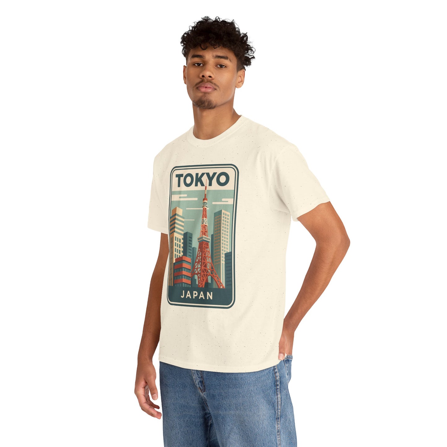 Tokyo Japan Unisex Heavy Cotton Tee