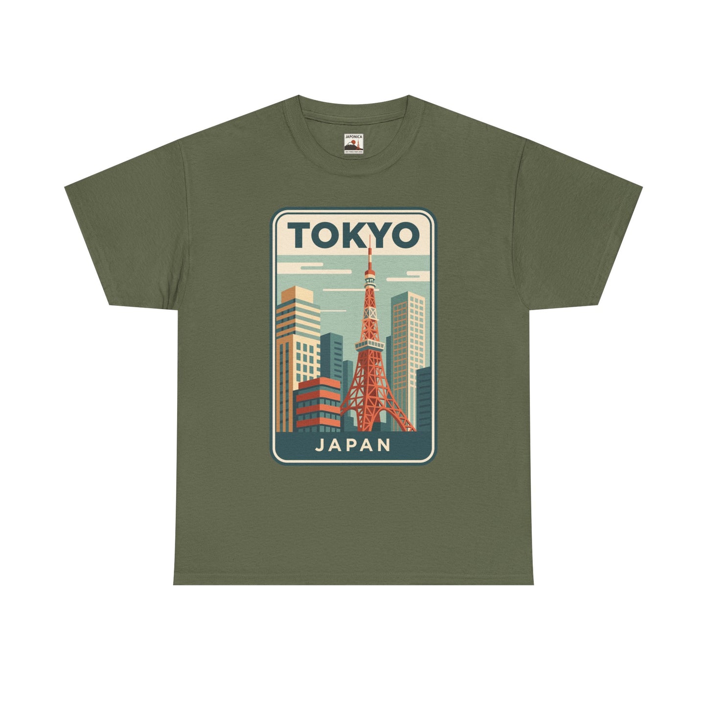 Tokyo Japan Unisex Heavy Cotton Tee