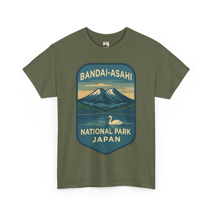 Bandai - Asahi National Park Logo Unisex Heavy Cotton Tee