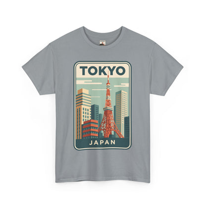Tokyo Japan Unisex Heavy Cotton Tee