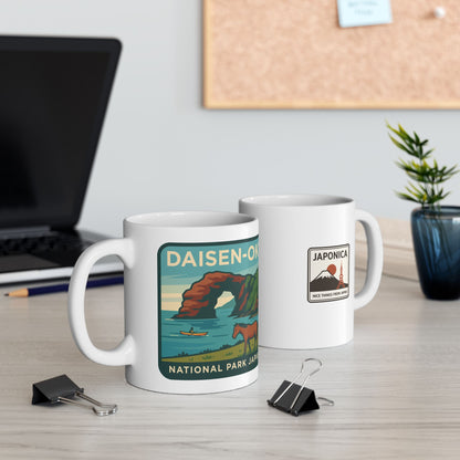 Daisen - Oki National Park Logo Ceramic Mug