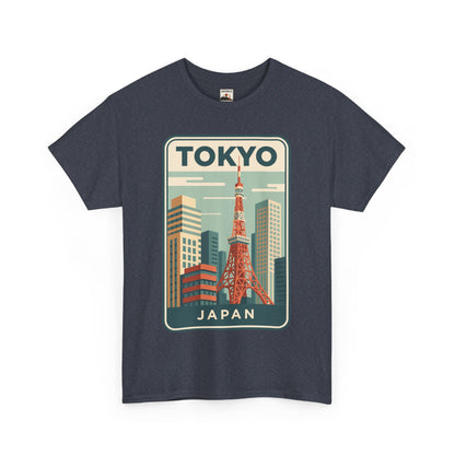 Tokyo Japan Unisex Heavy Cotton Tee