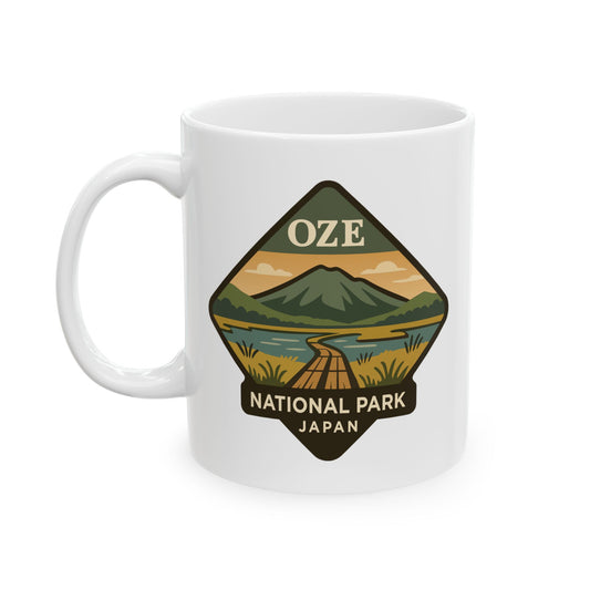 Oze National Park Logo Ceramic Mug