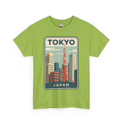 Tokyo Japan Unisex Heavy Cotton Tee