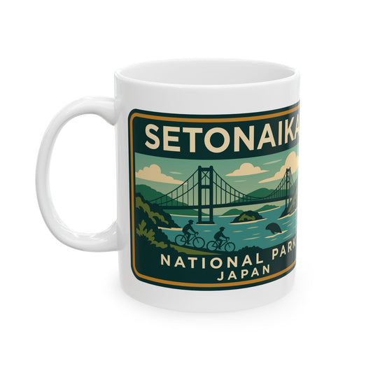 Setonaikai National Park Logo  Ceramic Mug