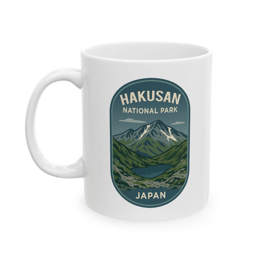 Hakusan National Park Logo Ceramic Mug