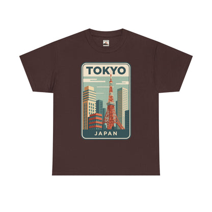 Tokyo Japan Unisex Heavy Cotton Tee