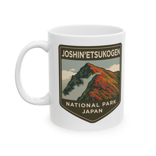 Jōshin’etsukōgen National Park Logo Ceramic Mug