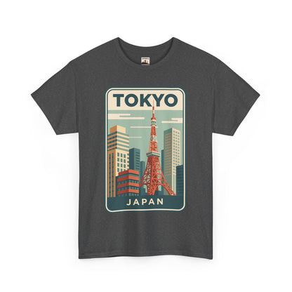 Tokyo Japan Unisex Heavy Cotton Tee
