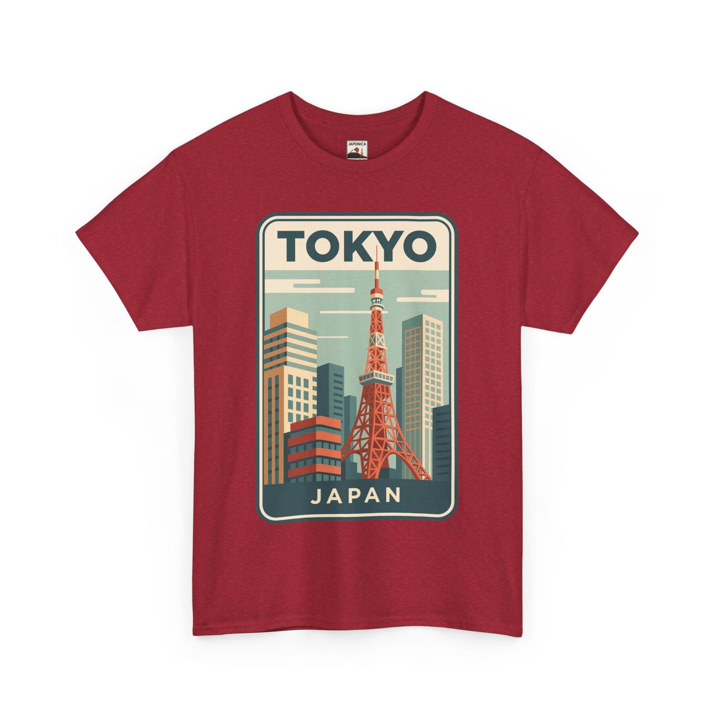 Tokyo Japan Unisex Heavy Cotton Tee