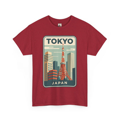 Tokyo Japan Unisex Heavy Cotton Tee
