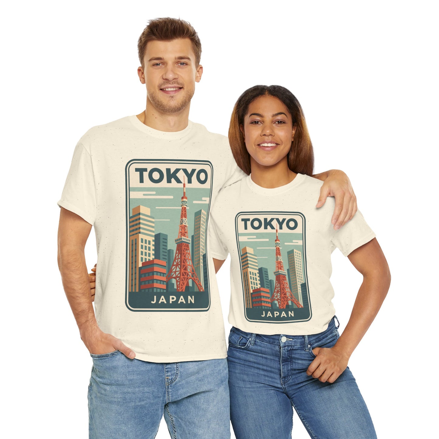 Tokyo Japan Unisex Heavy Cotton Tee
