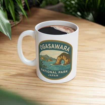 Ogasawara National Park Logo Ceramic Mug